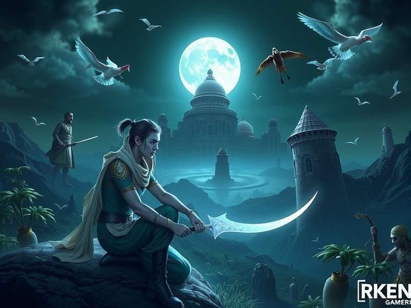 Mobile Racing Game Interface